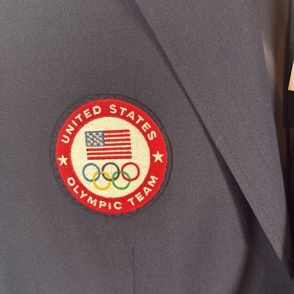 Ralph Lauren Navy 2012 US Olympic Team Opening Ceremony Wool Blazer Size 10R NWT - Picture 3 of 12